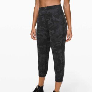 Lululemon Align Jogger Crop *23" Incognito Camo Multi Grey size 6